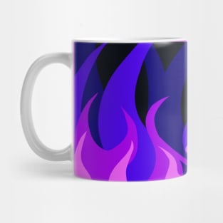 Blue Flames Mug